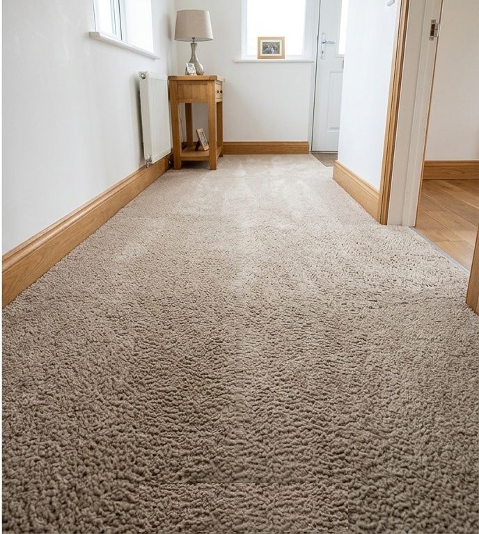Carpet Stain & Pile Revival After